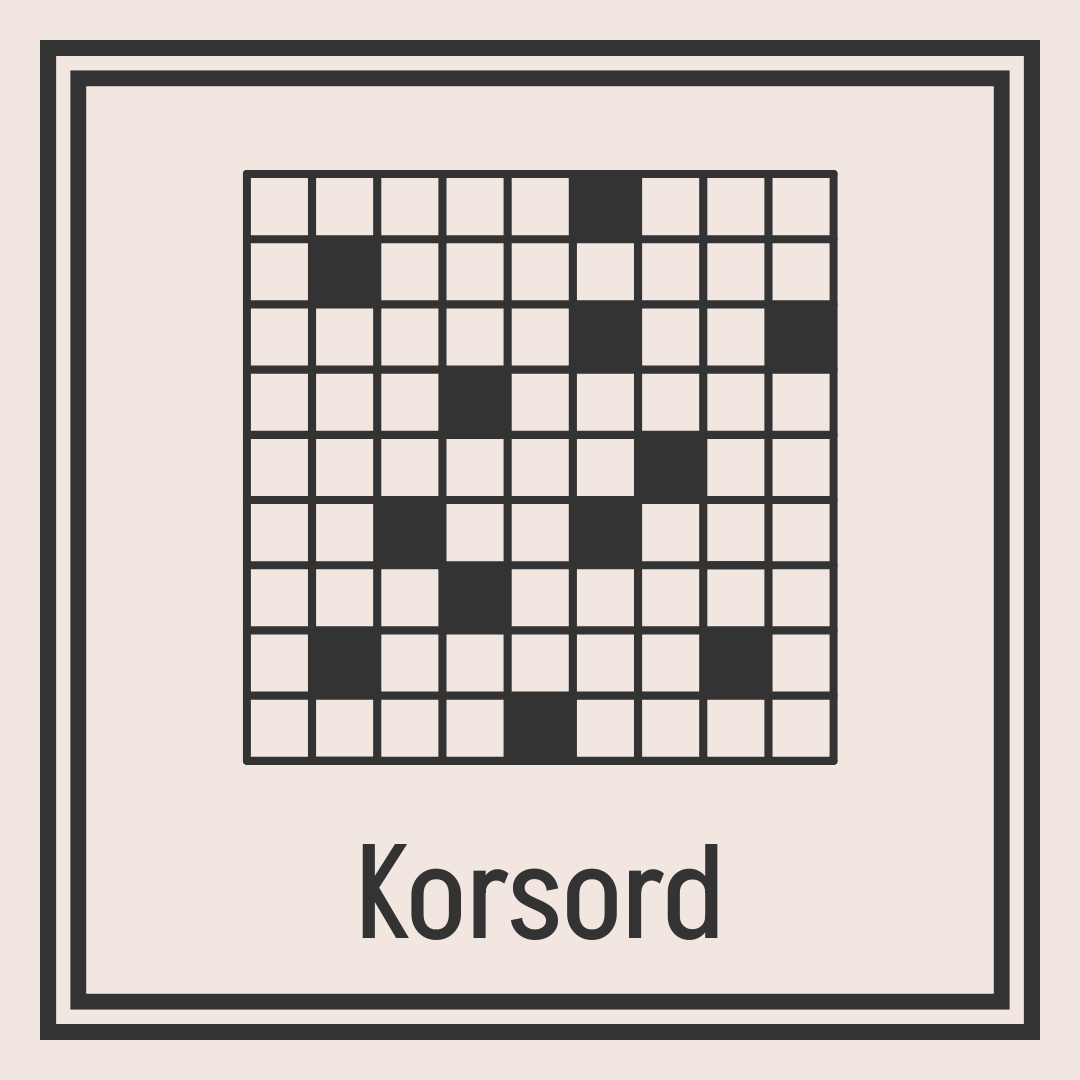 Korsord