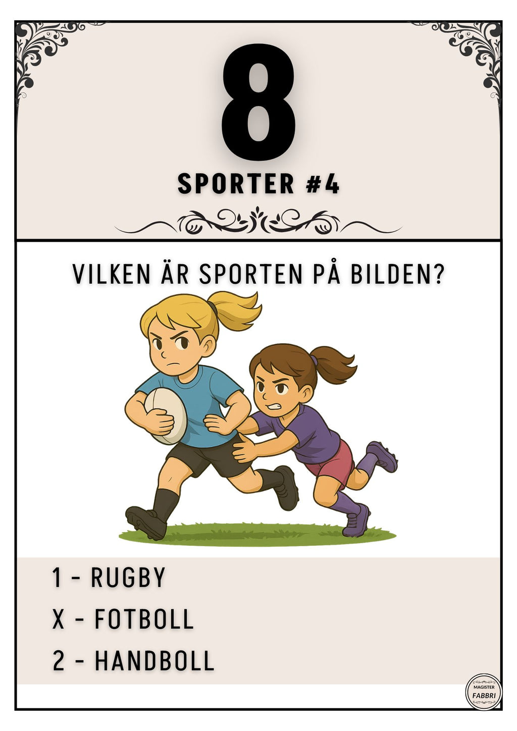 Sporter #4 - Tipspromenad