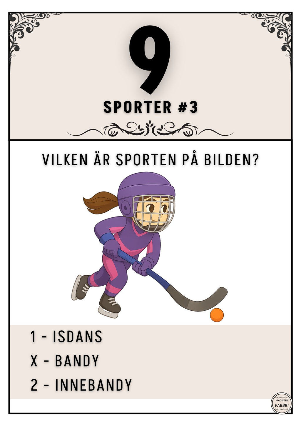 Sporter #3 - Tipspromenad