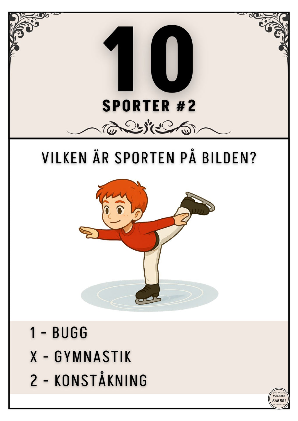 Sporter #2 - Tipspromenad
