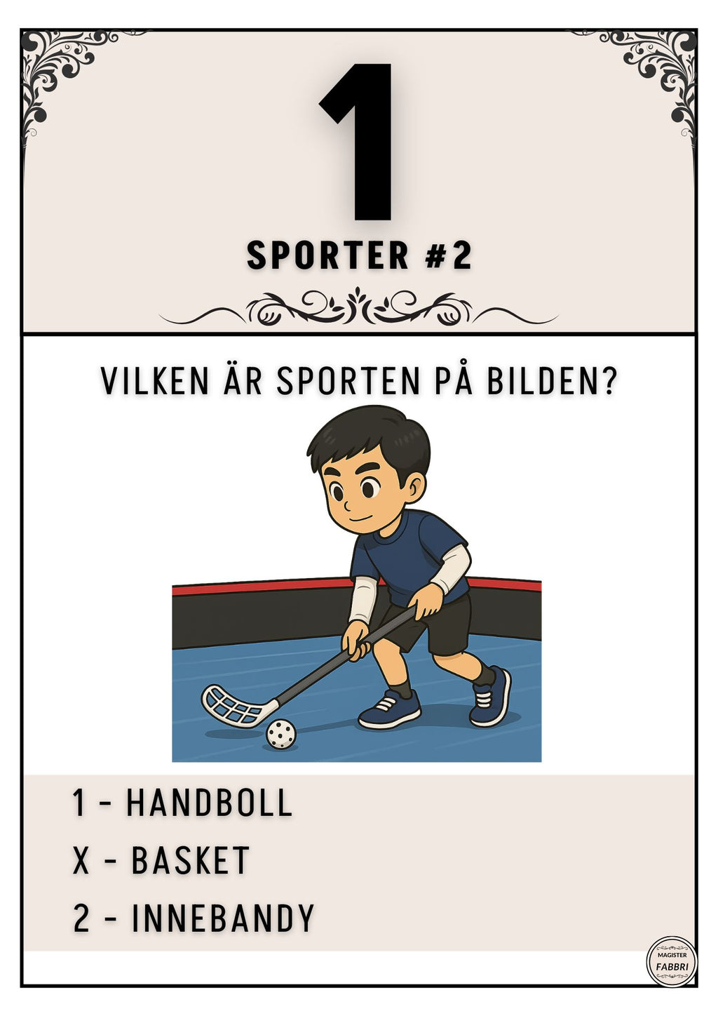 Sporter #2 - Tipspromenad
