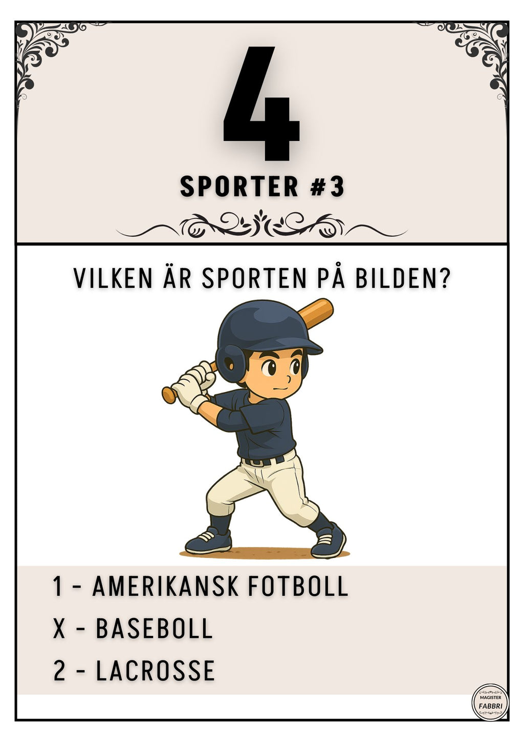 Sporter #3 - Tipspromenad