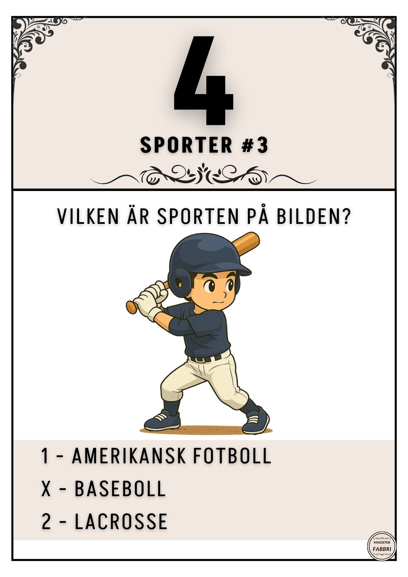 Sporter #3 - Tipspromenad