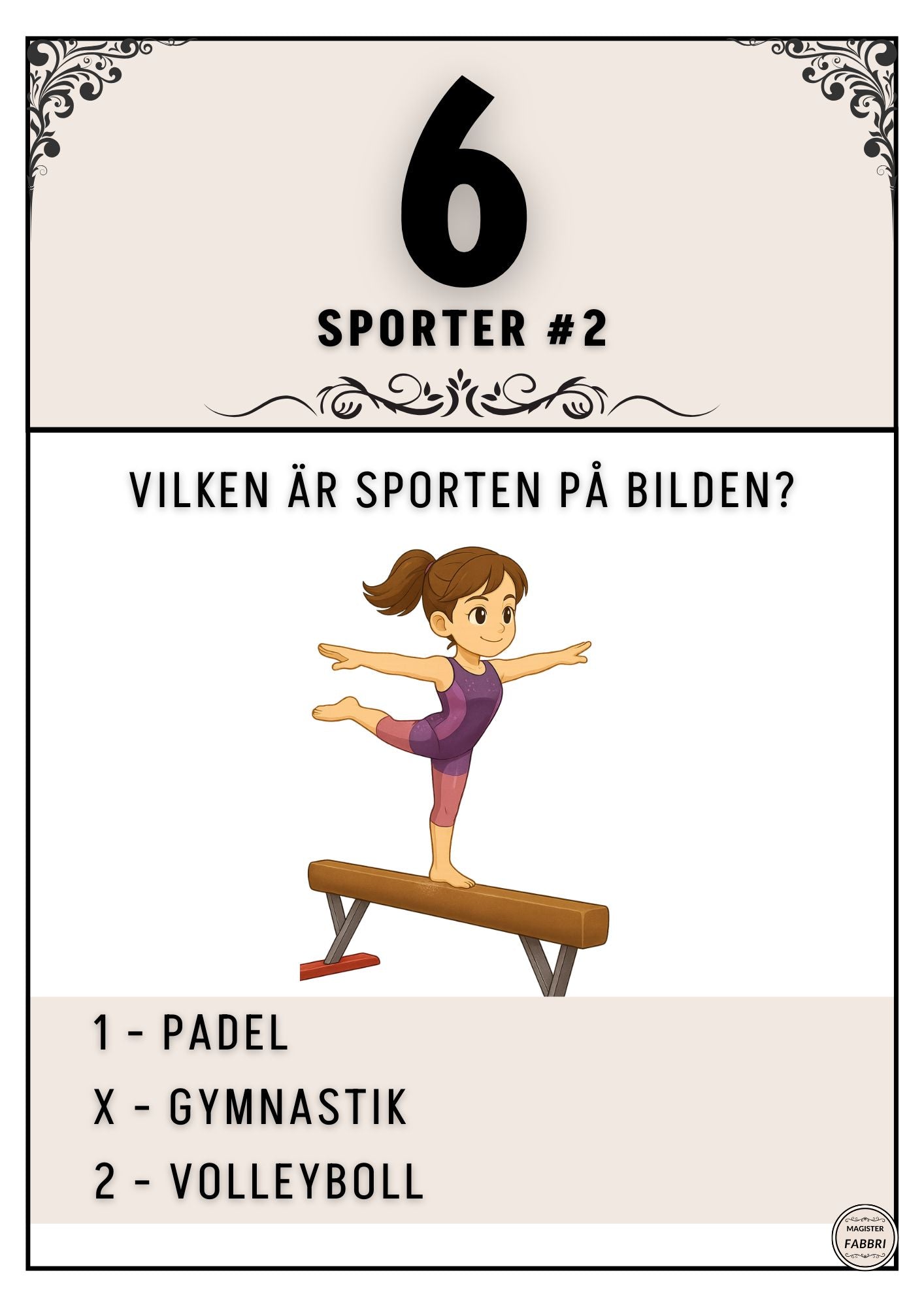 Sporter #2 - Tipspromenad