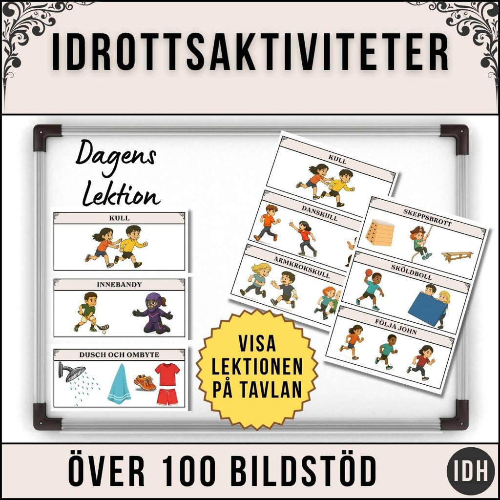 Idrottsaktiviteter - Bildstöd