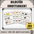 Idrottsobjekt - Bildstöd (300+)