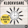 Klockvisare & Bildstöd till Väggklockan