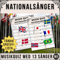 Musikquiz: Nationalsånger