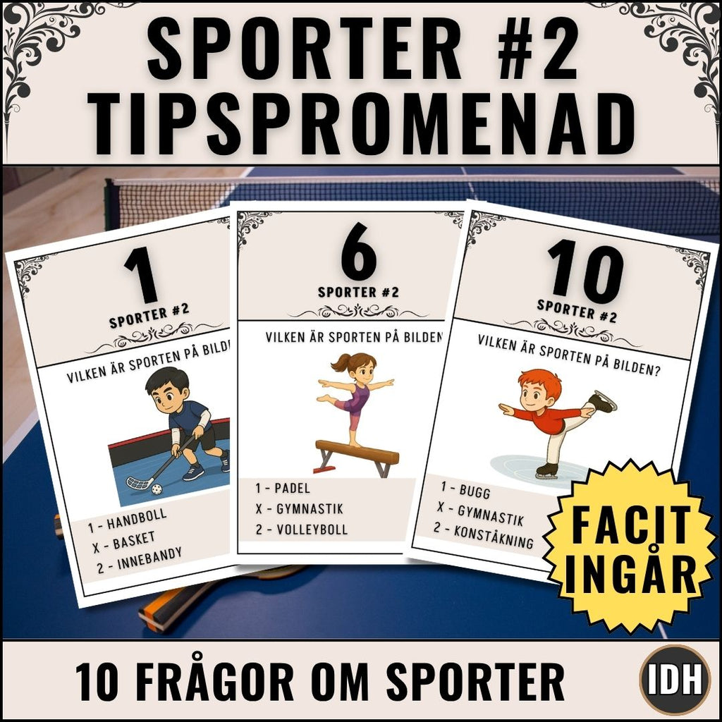 Sporter #2 - Tipspromenad