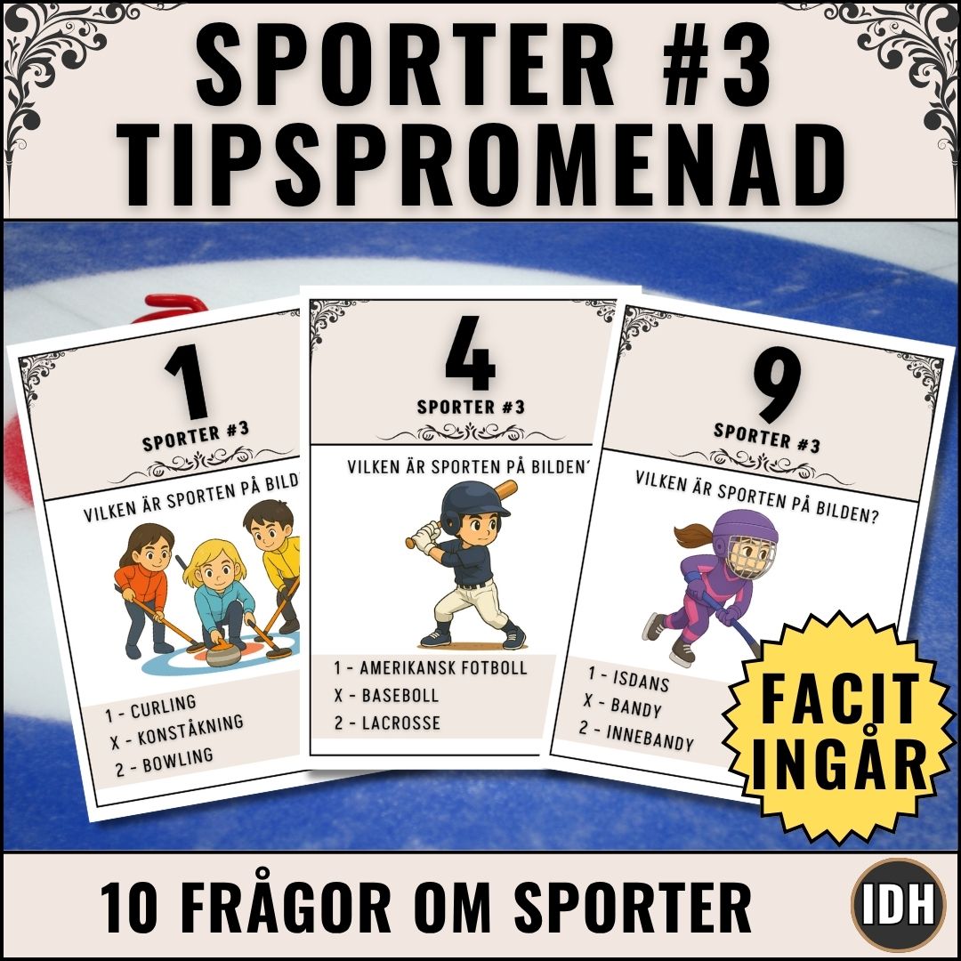 Sporter #3 - Tipspromenad