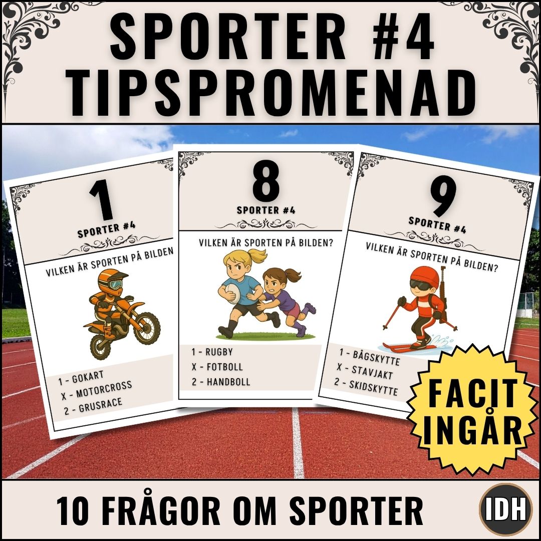 Sporter #4 - Tipspromenad