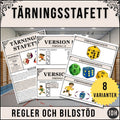 Tärningsstafett – Rolig rörelselek med 8 olika spelvarianter