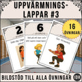 Uppvärmningslappar 3 – 16 övningar att starta lektionen med