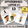 Uppvärmningslappar 1 – 16 övningar att starta lektionen med