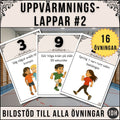 Uppvärmningslappar 2 – 16 övningar att starta lektionen med