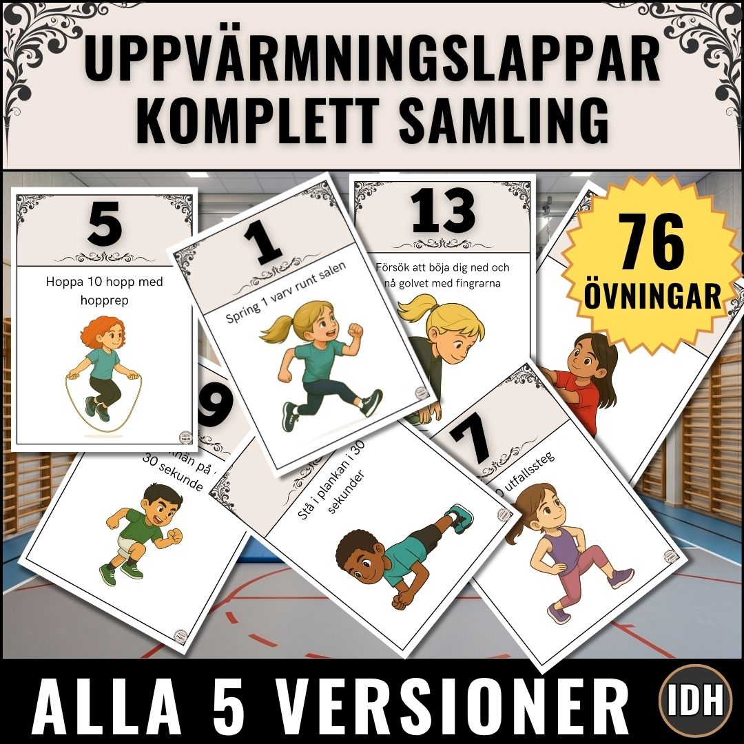 Det ultimata uppvärmningspaketet med alla 5 versioner av uppvärmningslappar från Magister Fabbri.
